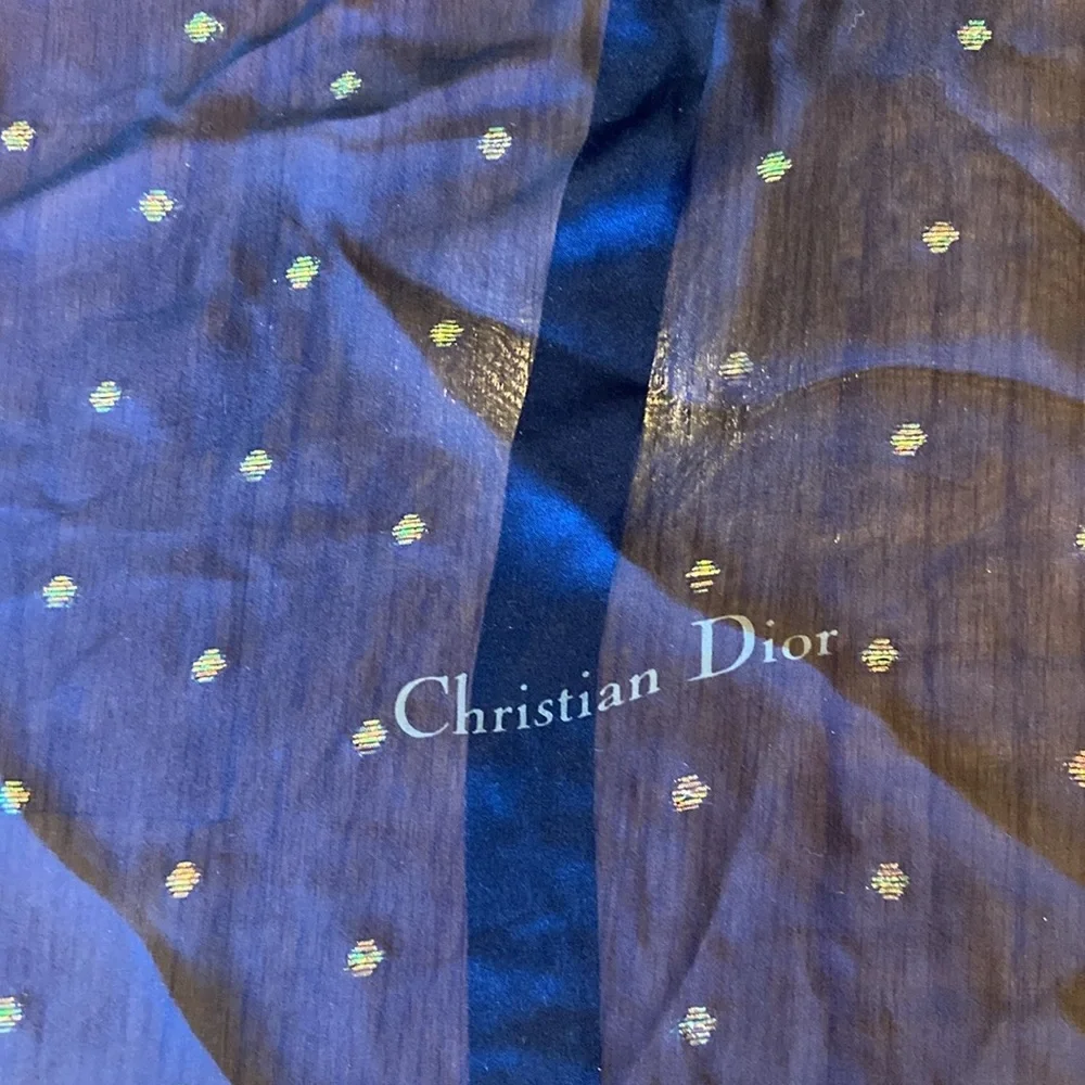 Authentic Christian Dior scarf